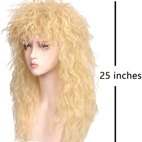 Long Curly 80s FULL Wig – US 8075